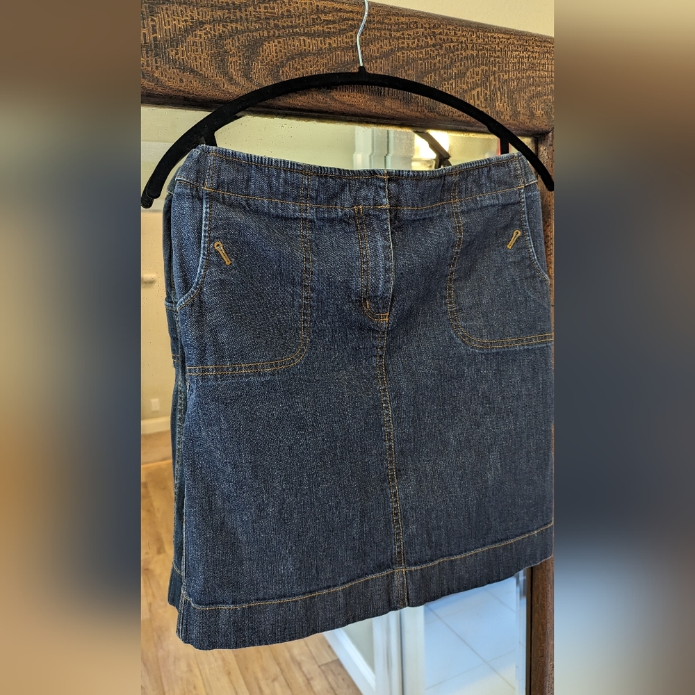 Ann Taylor Denim Skirt